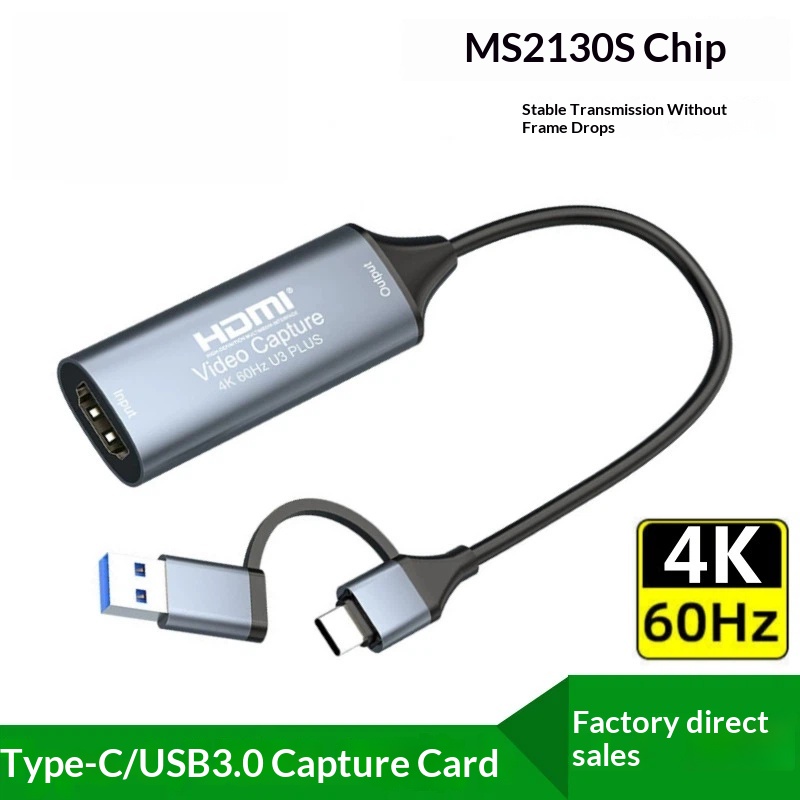 Capture Card 4K Hdmi - USB3.0 Video Capture Card 4K 60Hz