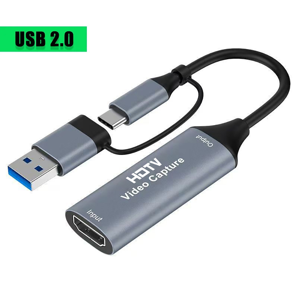 Capture Card 4K Hdmi - 2 in 1 USB 3.0 Video