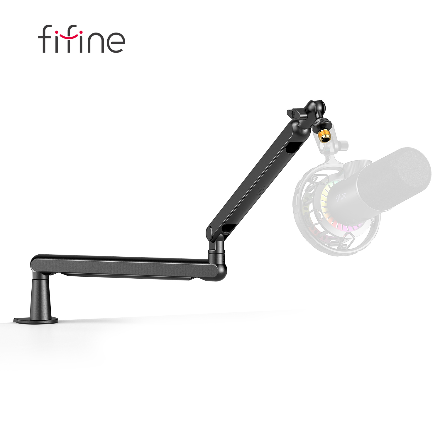 Microphone Arm Boom - FIFINE Ampligame Microphone Boom Arm, Adjustable