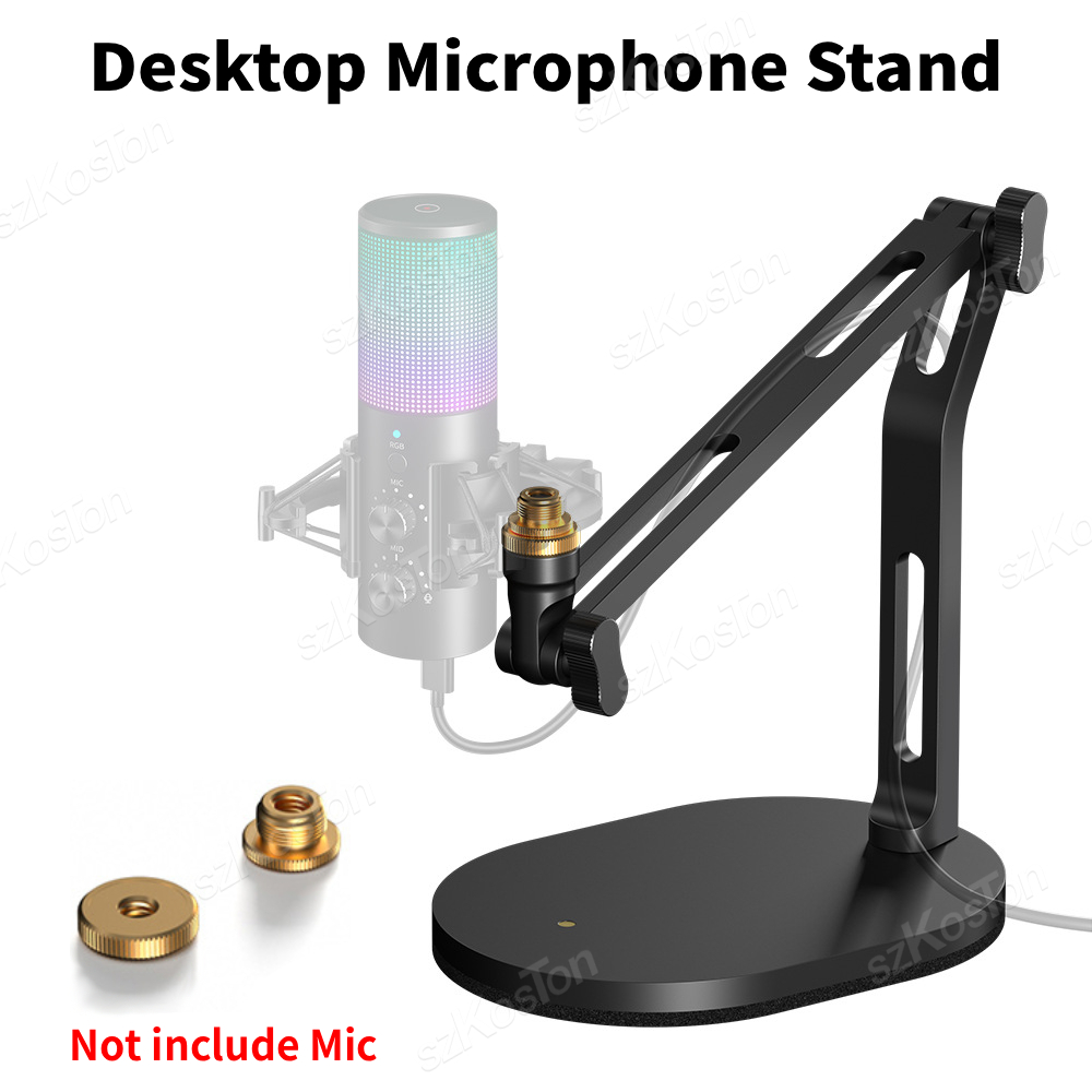 Microphone Arm Boom - Foldable Desktop Microphone Stand for AM8