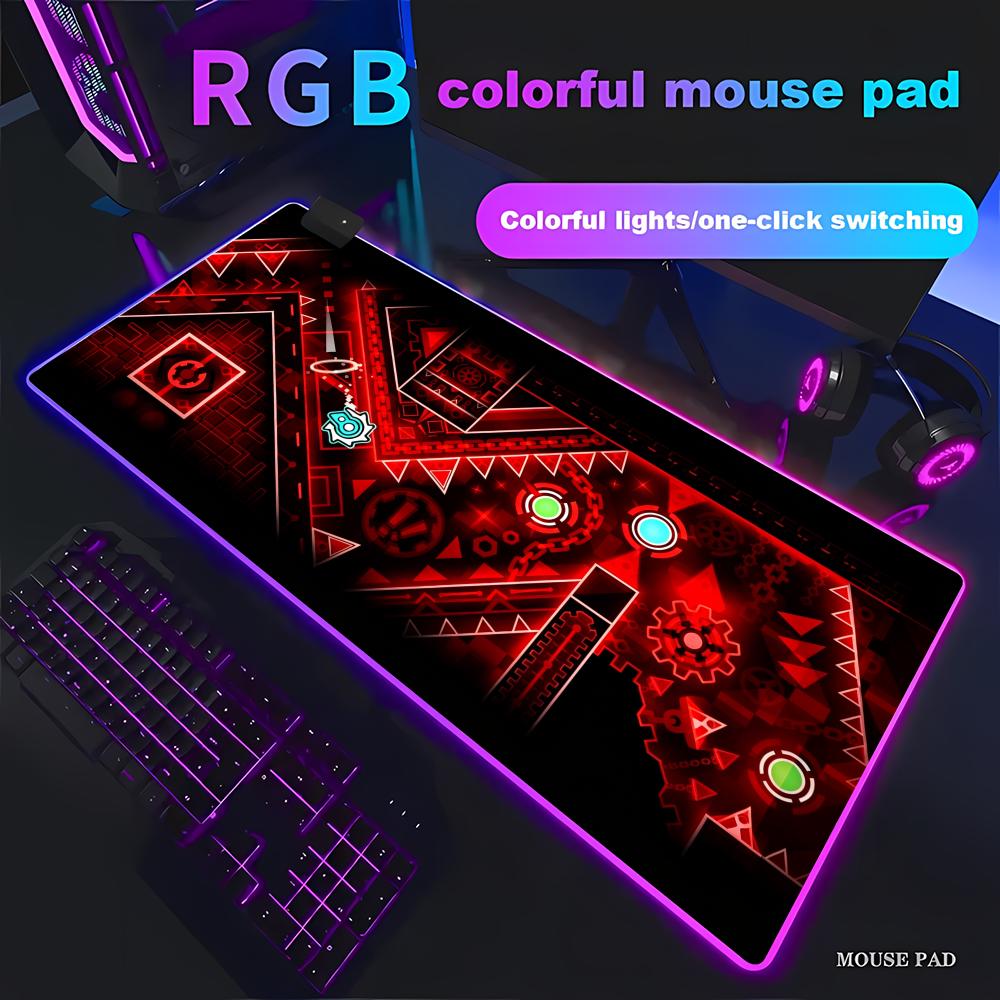 Esports Gaming Laptop - RGB E-sports Cool Mouse Pad Geometry