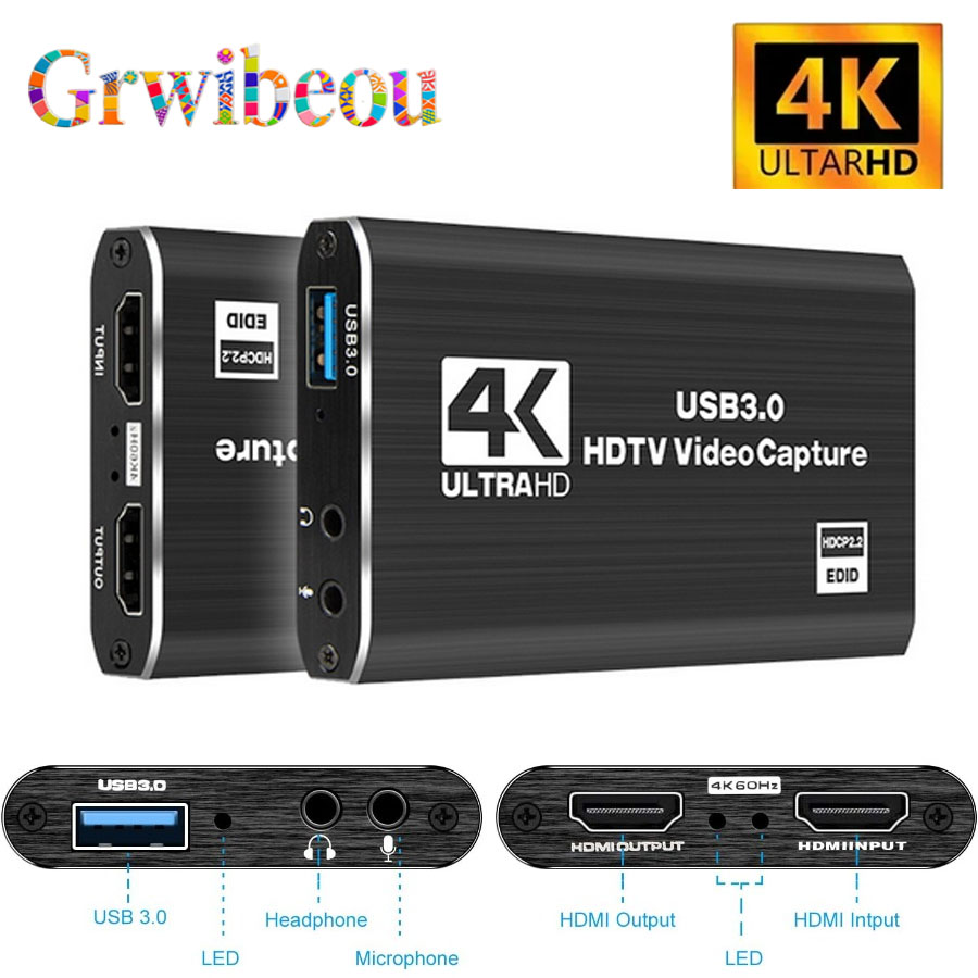 Capture Card 4K Hdmi - 4K USB 3.0 Video Capture Card