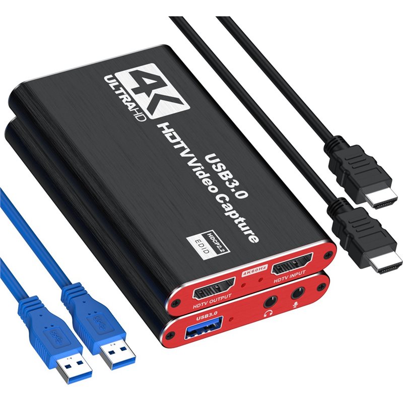 Capture Card 4K Hdmi - AT82-Game For PC Recording 4K USB