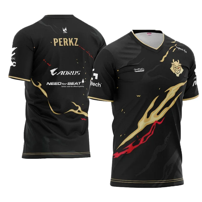 Men's and women's G2 e-sports  - Esports Gaming Jersey 评论和价格