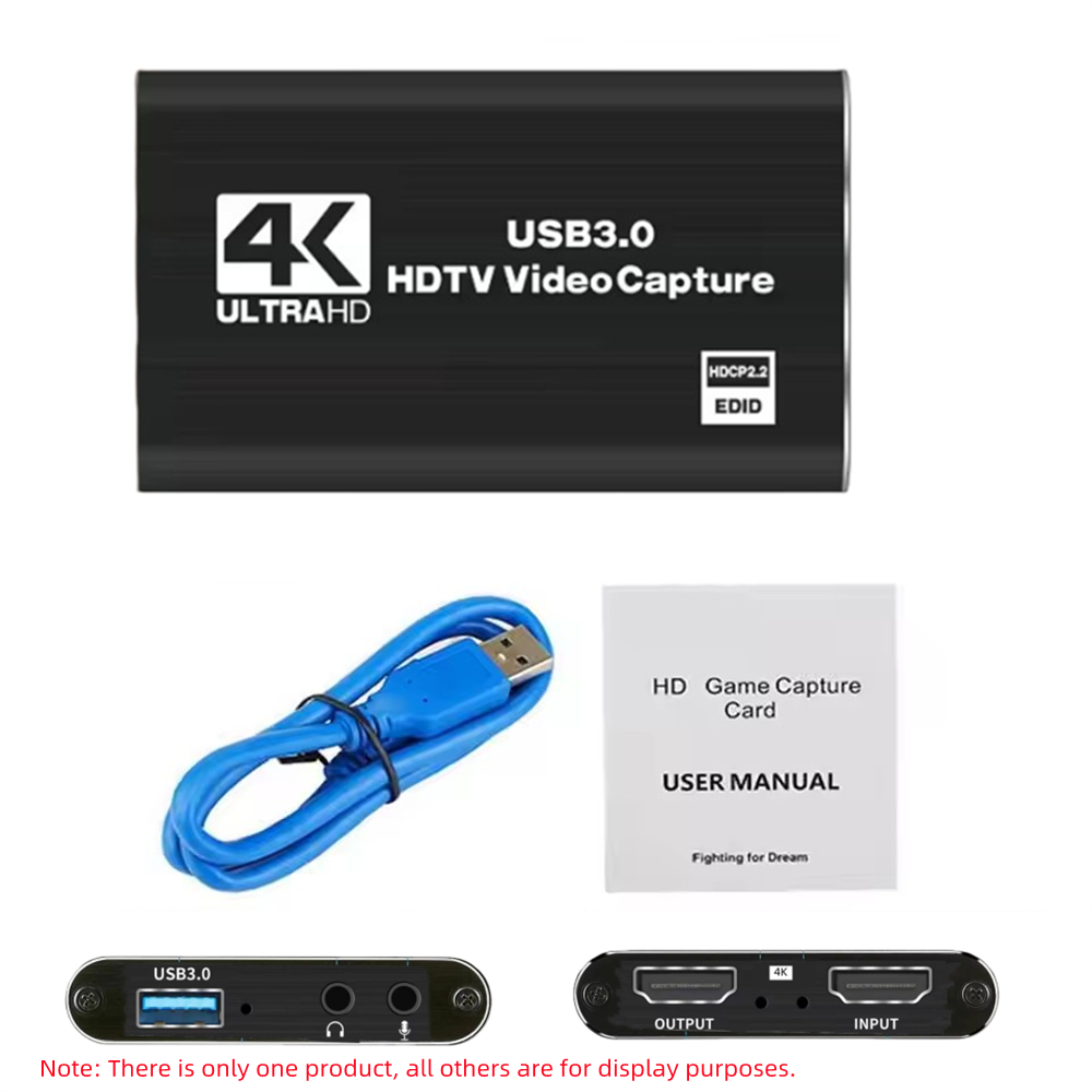 4K HDMI-Compatible to USB 3.0  - Capture Card 4K Hdmi 评论和价格