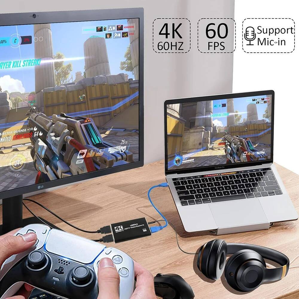 4K HDMI-Compatible to USB 3.0  - Capture Card 4K Hdmi 评论和价格