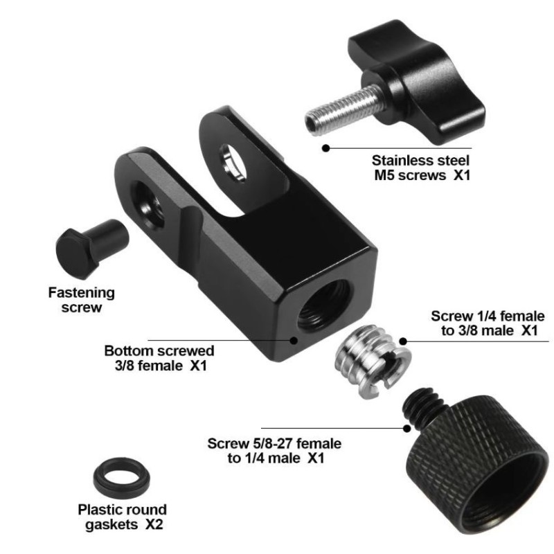 DT76 Microphone Adapter 3/8-In - Microphone Arm Boom 评论和价格