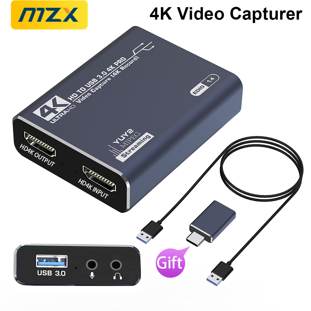 MZX 4K Video Capture Card Boar - Capture Card 4K Hdmi 评论和价格