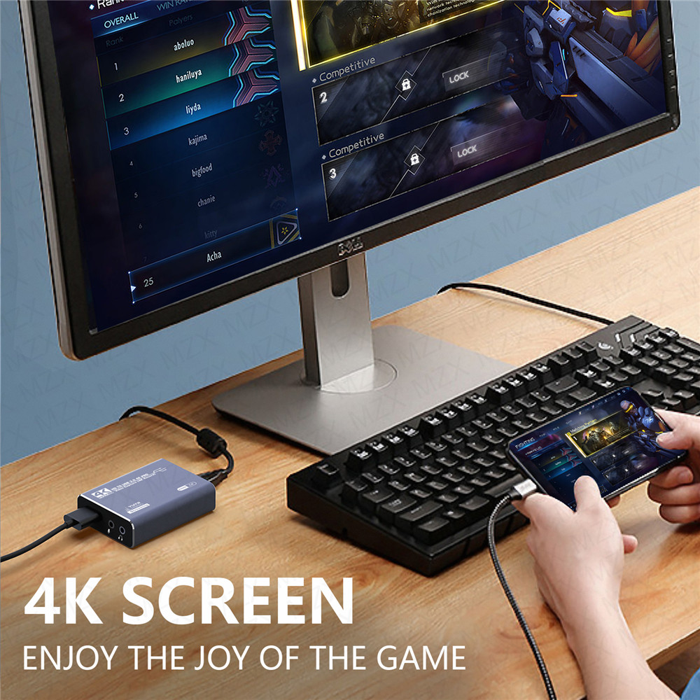 MZX 4K Video Capture Card Boar - Capture Card 4K Hdmi 评论和价格