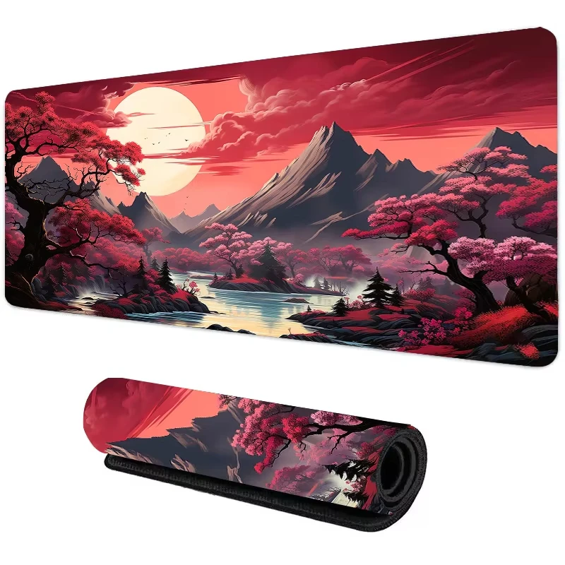 Sunset Mountain View Silicone  - Esports Gaming Desk 评论和价格