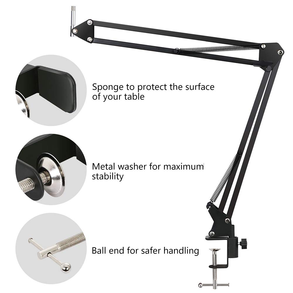 NB 35 Microphone Suspension Ar - Microphone Arm Boom 评论和价格