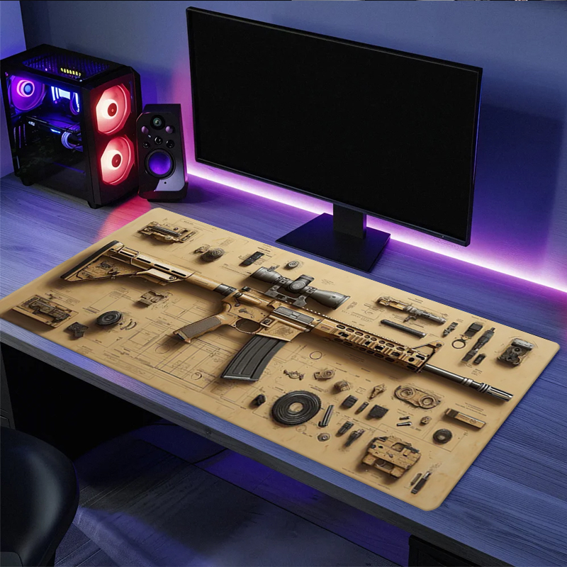 Parts Disassemble Soft Gaming  - Esports Gaming Desk 评论和价格