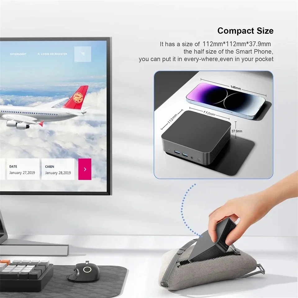 NEW MINI PC Computer Intel Cor - Esports Gaming Sleeve 评论和价格