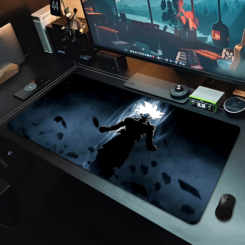 DBZ Black Anime Mouse Pad Drag - Esports Gaming Desk 评论和价格