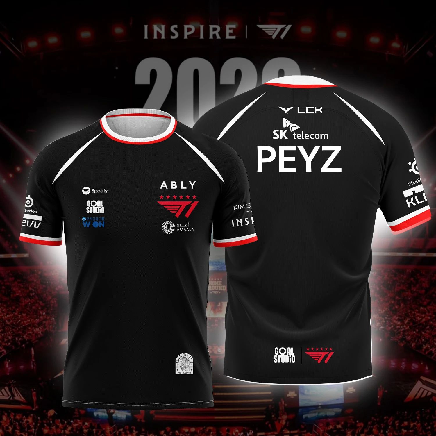 2026 NEW T1 ESPORTS TEAM JERSE - Esports Gaming Jersey 评论和价格