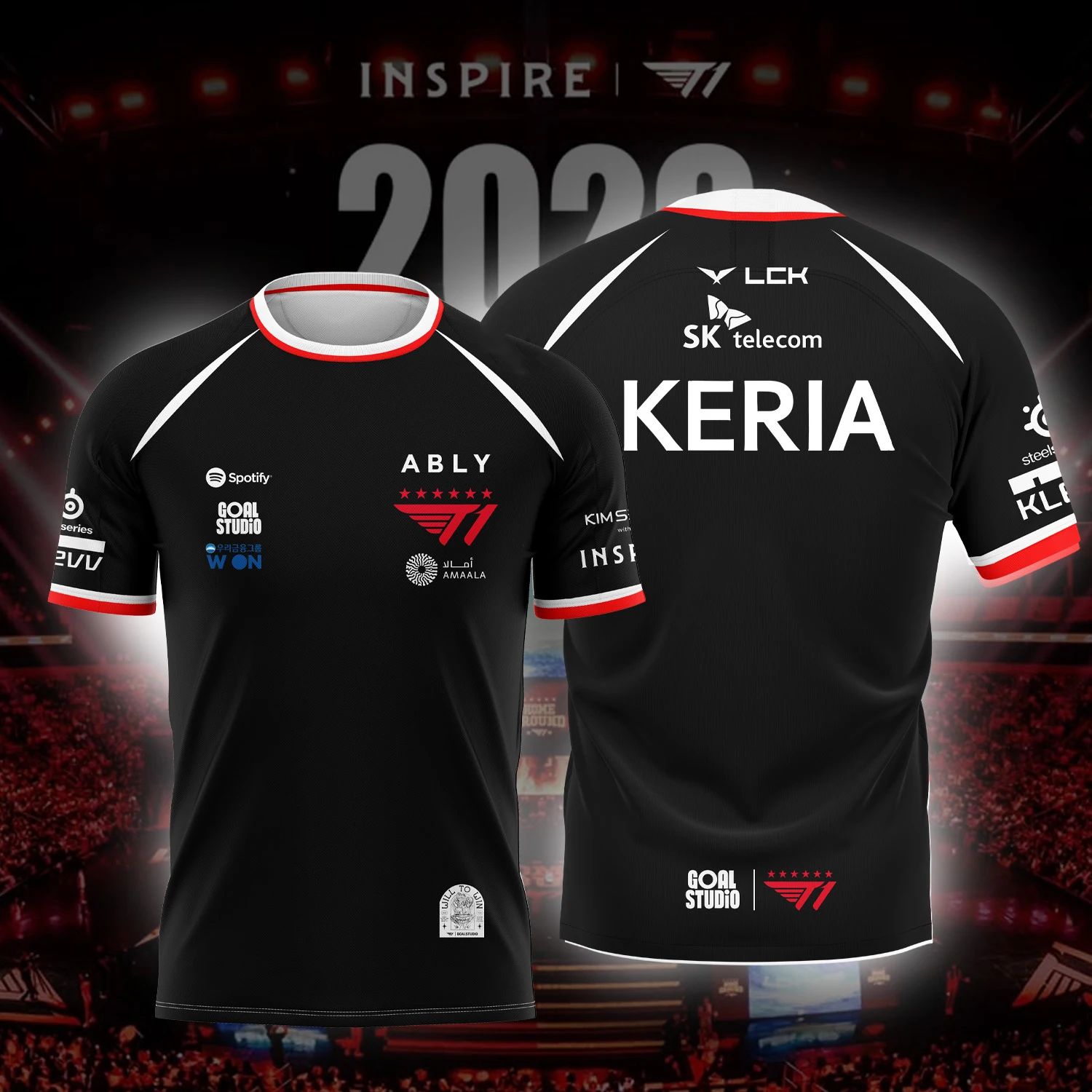 2026 NEW T1 ESPORTS TEAM JERSE - Esports Gaming Jersey 评论和价格