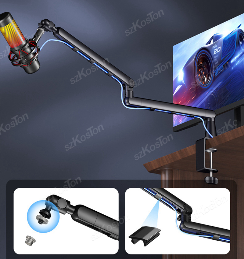 Professional Studio Low Profil - Microphone Arm Boom 评论和价格