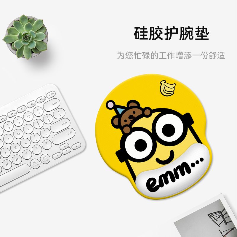 Minions cartoon cute wristband - Esports Gaming Desk 评论和价格