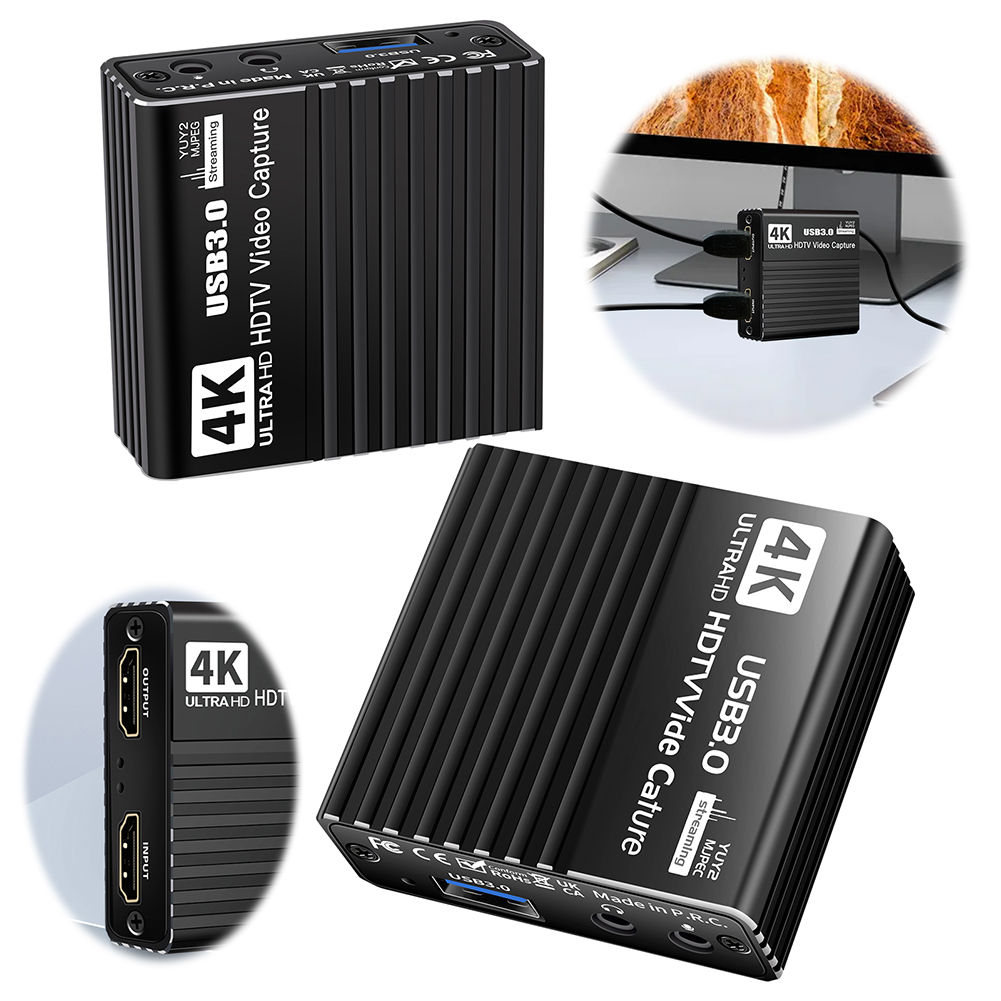 USB 3.0 Capture Card Video Cap - Capture Card 4K Hdmi 评论和价格