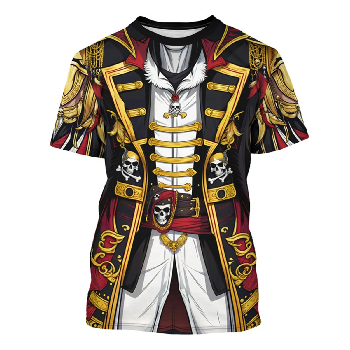3D printed pirate captain T-sh - Esports Gaming Sleeve 评论和价格