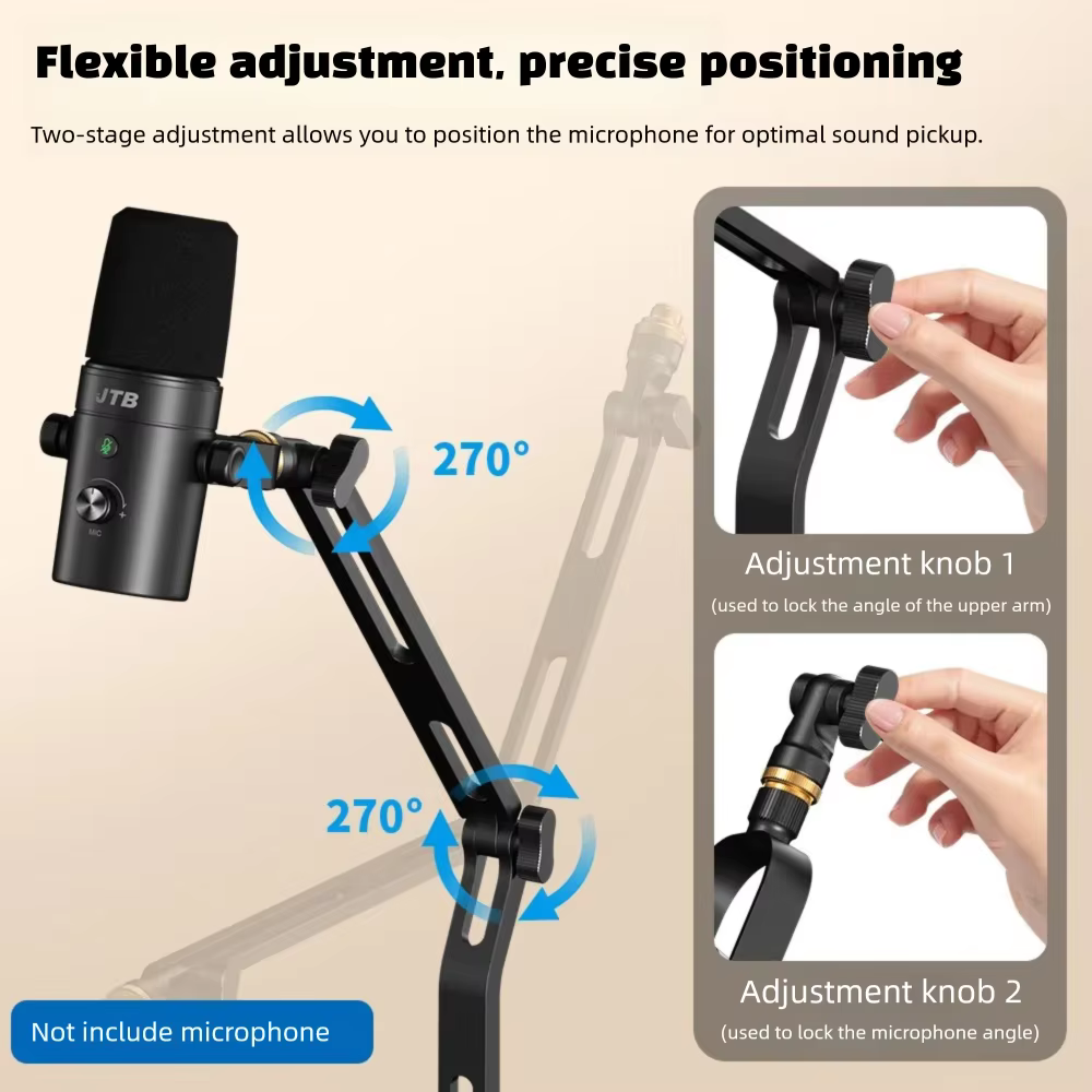 Foldable Desktop Microphone St - Microphone Arm Boom 评论和价格