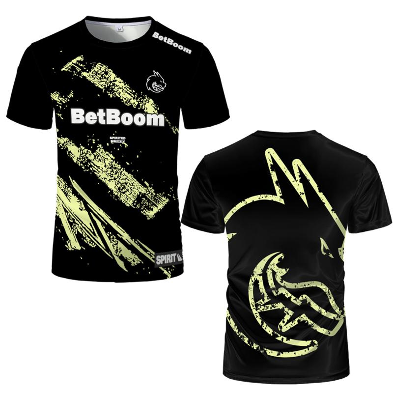 2025 New Team Spirit Jersey T- - Esports Gaming Jersey 评论和价格