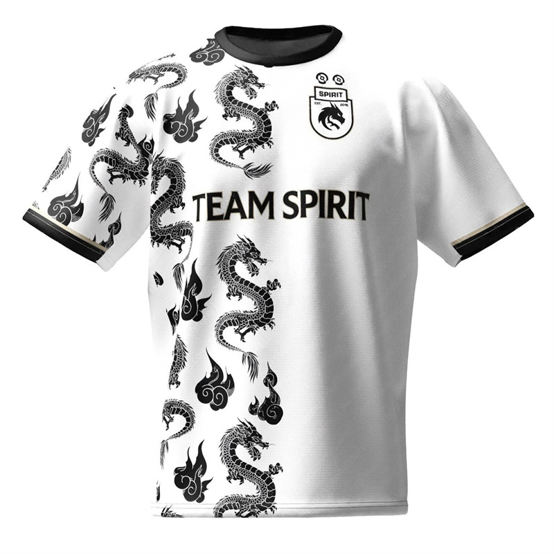 2025 New Team Spirit Jersey T- - Esports Gaming Jersey 评论和价格