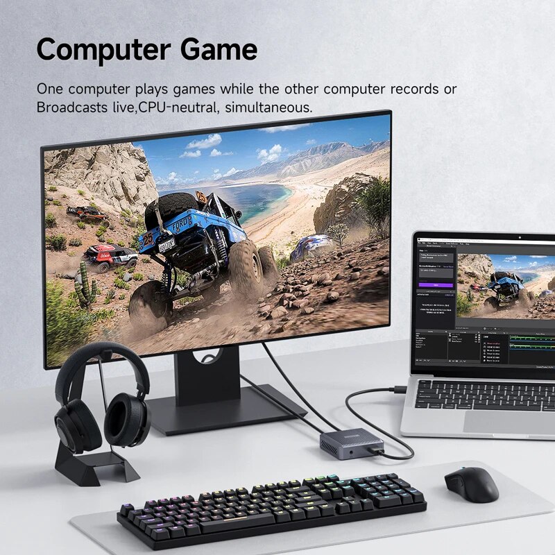 Hagibis 4K HDMI-Compatible Vid - Capture Card 4K Hdmi 评论和价格