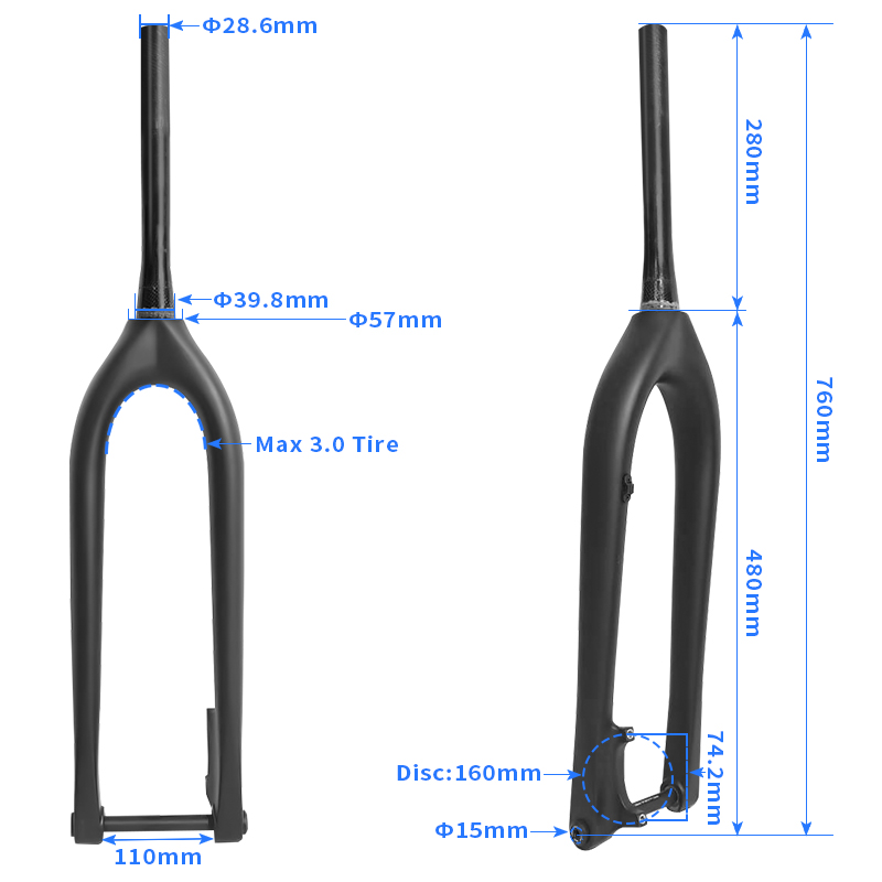 BXT Full Carbon MTB Fork Boost - Esports Gaming Jersey 评论和价格