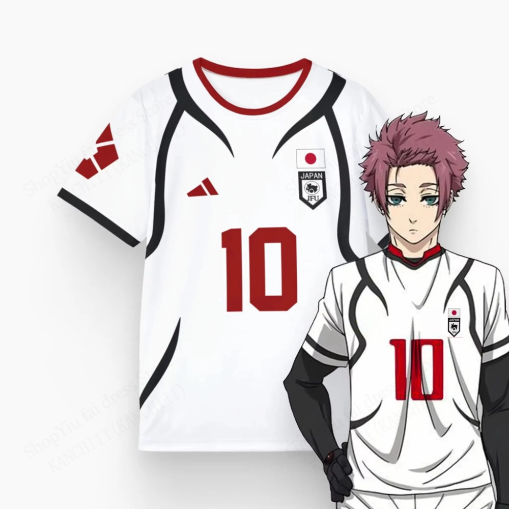 Mens Anime Jersey Blue Lock Sa - Esports Gaming Sleeve 评论和价格