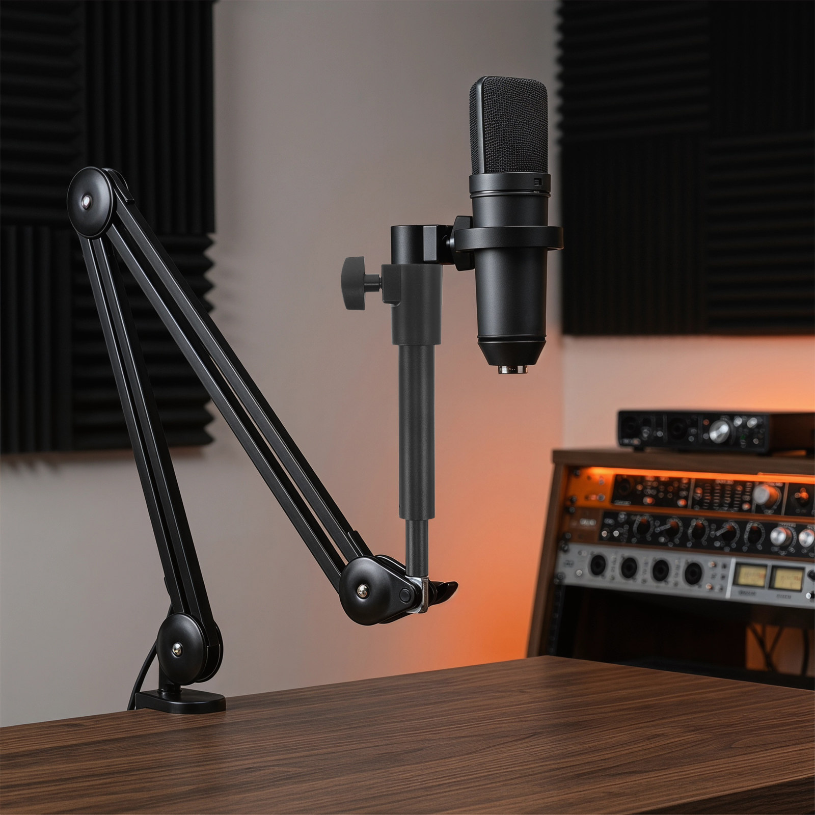 Short Mic Stand Extension Rod  - Microphone Arm Boom 评论和价格