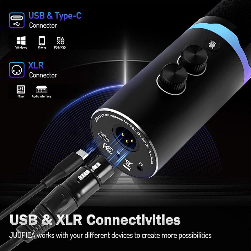 USB Gaming Microphone with Boo - Microphone Arm Boom 评论和价格